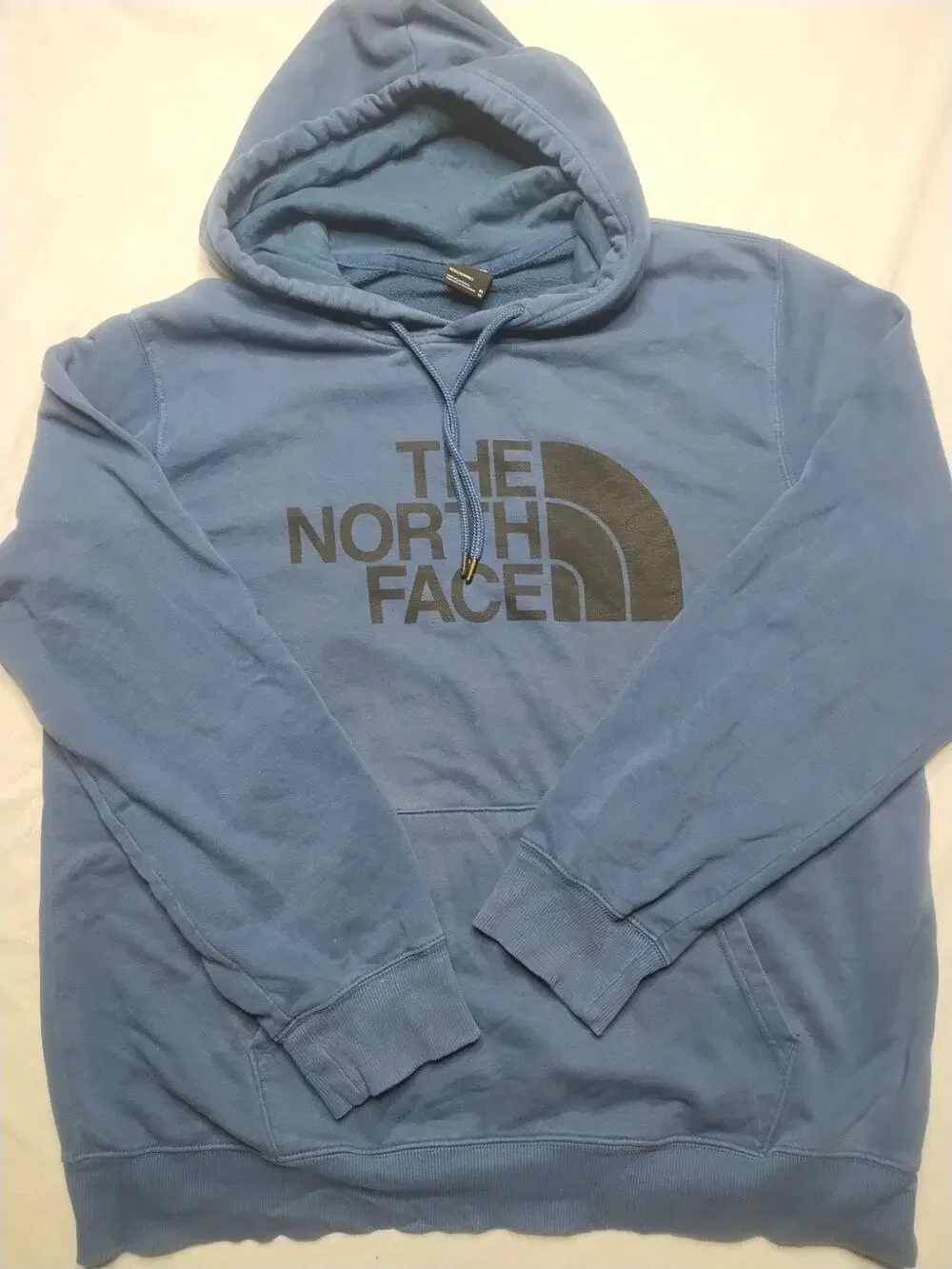 The North Face Men’s Blue Solid Pullover Hoodie The North Face Men's